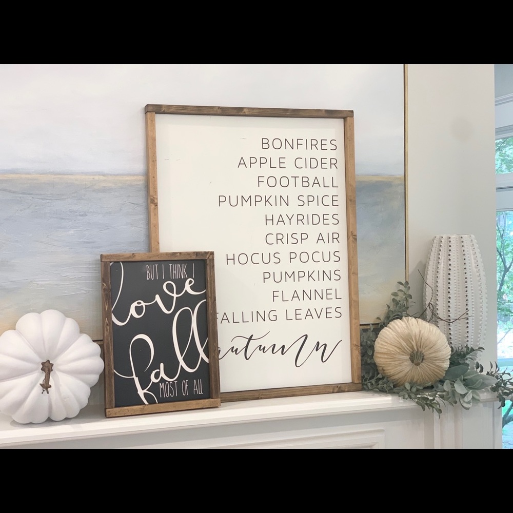 Fall decor